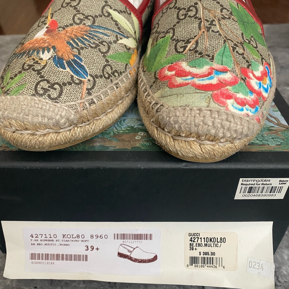 Womens Gucci espadrilles